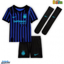 Inter Milan Federico Dimarco #32 Hjemmedraktsett Barn 2025-26 Kortermet (+ Korte bukser)